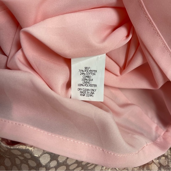 Amanda Uprichard Dress Women’s Small Pink Rose Gold Polka Dot Halter Mini NWT - Picture 10 of 10